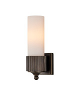 Sconces Single Glass by Currey and Company ( 142 | 5800-0048 Bryce Collection ) 