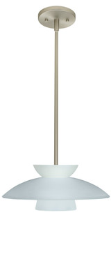 Mini Pendants Glass Down by Besa ( 74 | 1TT-451325-LED-SN Trilo ) 