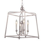 Foyer/Hall Lanterns Open Frame by Crystorama ( 60 | 2245-PN_NOSHADE Sylvan ) 