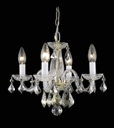 Mini Chandeliers Candle by Elegant Lighting ( 173 | LD7804D15G Azalea ) 