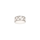 Flush Mounts Drum Shade by AFX Lighting ( 162 | HVNF13MBSN Haven ) 