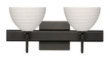 Bathroom Fixtures Two Lights by Besa ( 74 | 2SW-4679KR-BR-SQ Brella ) 