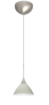 Mini Pendants Glass Down by Besa ( 74 | 1XC-1743KR-LED-SN Domi ) 