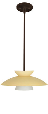Pendants Glass Down by Besa ( 74 | 1TT-451397-BR Trilo ) 