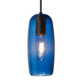 Pendants Glass Down by Besa ( 74 | J-PINOT9BL-BK Besa Pinot 9 Pendant ) 