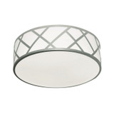 Flush Mounts Drum Shade by AFX Lighting ( 162 | HVNF17LAJUDSN-MS Haven ) 