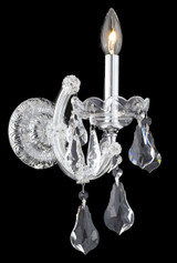 Sconces Single Candle by Elegant Lighting ( 173 | 2801W1C/RC Maria Theresa ) 