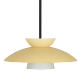 Pendants Bowl Style by Besa ( 74 | 1TT-451397-LED-BK Besa Trilo 15 Stem Pendant ) 