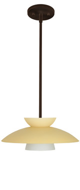 Mini Pendants Glass Down by Besa ( 74 | 1TT-451397-LED-BR Trilo ) 