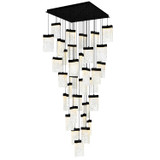 Large Chandeliers Multi-Port/Cascade by CWI Lighting ( 401 | 1587P36-33-101 Lava ) 