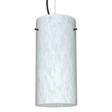 Mini Pendants Glass Down by Besa ( 74 | 1KX-412019-LED-BK Besa Stilo 12 Pendant ) 