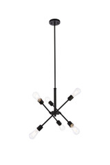 Pendants Starburst by Elegant Lighting ( 173 | LD8015D18BLA Axel ) 