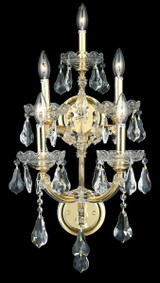 Sconces Quad plus by Elegant Lighting ( 173 | 2801W5G/RC Maria Theresa ) 