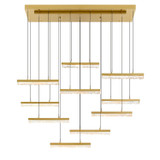 Linear/Island Multi-port/Cascade by CWI Lighting ( 401 | 1588P48-10-624 Stagger ) 