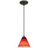 Mini Pendants Cable by Access ( 18 | 28004-1C-ORB/RED Martini ) 