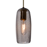 Mini Pendants Glass Down by Besa ( 74 | J-PINOT9SM-EDIL-BR Besa Pinot 9 Pendant ) 