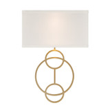 Sconces Drum Shade by Crystorama ( 60 | LRL-992-VG-WH Laurel ) 