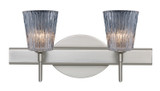 Bathroom Fixtures Two Lights by Besa ( 74 | 2SW-512500-SN Nico ) 