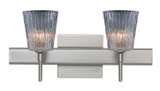 Bathroom Fixtures Two Lights by Besa ( 74 | 2SW-512500-SN-SQ Nico ) 