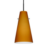 Mini Pendants Glass Down by Besa ( 74 | 1JC-412480-LED-BK Besa Cierro Pendant ) 