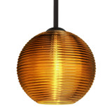 Mini Pendants Glass Down by Besa ( 74 | 1TT-461682-LED-BK Besa Kristall 8 Pendant ) 