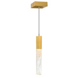 Mini Pendants Glass Down by CWI Lighting ( 401 | 1589P5-1-624 Greta ) 