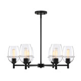 Mid. Chandeliers Glass Up by Designers Fountain ( 43 | D310M-6CH-MB Summer Jazz ) 