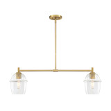 Linear/Island 2 Light Bar by Designers Fountain ( 43 | D310M-IS-BG Summer Jazz ) 