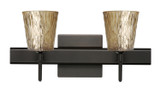 Bathroom Fixtures Two Lights by Besa ( 74 | 2SW-5125GF-BR-SQ Nico ) 