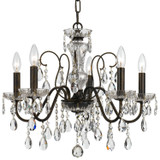 Mid. Chandeliers Candle by Crystorama ( 60 | 3025-EB-CL-MWP Butler ) 