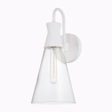 Sconces Single Glass by Capital Lighting ( 65 | 650311XW Paloma ) 