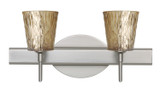 Bathroom Fixtures Two Lights by Besa ( 74 | 2SW-5125GF-SN Nico ) 