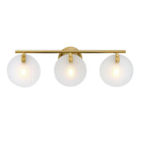 Bathroom Fixtures Three Lights by Designers Fountain ( 43 | D311C-3B-BG Sky Fall ) 