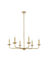 Large Chandeliers Candle by Elegant Lighting ( 173 | LD812D36BR Cohen ) 