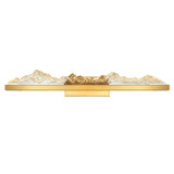 Bathroom Fixtures Cylindrical / Linear by CWI Lighting ( 401 | 1601W36-624 Himalayas ) 