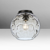 Flush Mounts Glass Down by Besa ( 74 | BOMBAYCLC-BK Besa Bombay Ceiling ) 