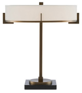 Lamps Table by Currey and Company ( 142 | 6000-0438 Jacobi Brass Table Lamp ) 