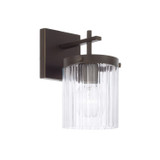 Sconces Single Glass by Capital Lighting ( 65 | 656211OR-555 Vaughn ) 