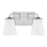 Bathroom Fixtures Two Lights by Capital Lighting ( 65 | 114121BN-331 Braylon ) 
