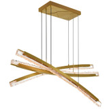 Large Chandeliers Geometric/Linear by CWI Lighting ( 401 | 1710P50-3-624 Saber ) 