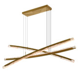 Large Chandeliers Geometric/Linear by CWI Lighting ( 401 | 1710P70-3-624 Saber ) 