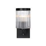 Sconces Single Glass by Designers Fountain ( 43 | D335M-WS-MB Aspen ) 