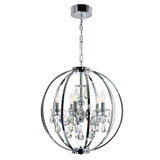 Pendants Sphere by CWI Lighting ( 401 | 5025P22C-5 Abia ) 