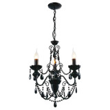 Mini Chandeliers Candle by CWI Lighting ( 401 | 5095P16B-3 Keen ) 