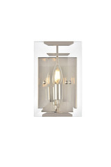 Sconces Single Candle by Elegant Lighting ( 173 | 1212W6PN Monaco ) 