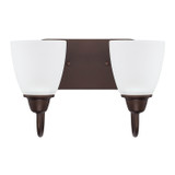 Bathroom Fixtures Two Lights by Capital Lighting ( 65 | 115121BZ-337 Trenton ) 