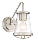 Sconces Single Glass by Designers Fountain ( 43 | 87001-SP Darby ) 