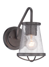 Sconces Single Glass by Designers Fountain ( 43 | 87001-WI Darby ) 