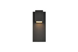 Exterior Wall Mt./Flush by Elegant Lighting ( 173 | LDOD4007BK Raine ) 