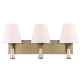Bathroom Fixtures Three Lights by Crystorama ( 60 | RAM-A3403-VG Ramsey ) 